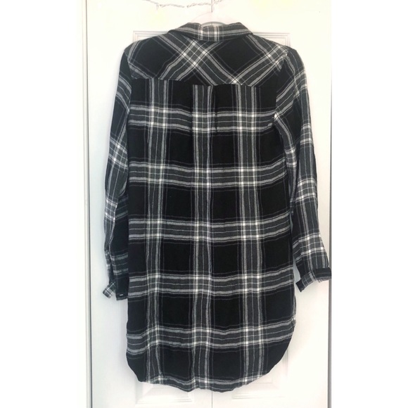 Anthropologie | Cloth & Stone Flannel Tunic - Picture 4 of 4